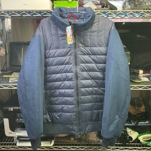 Robert Graham Navy Puffer Jacket